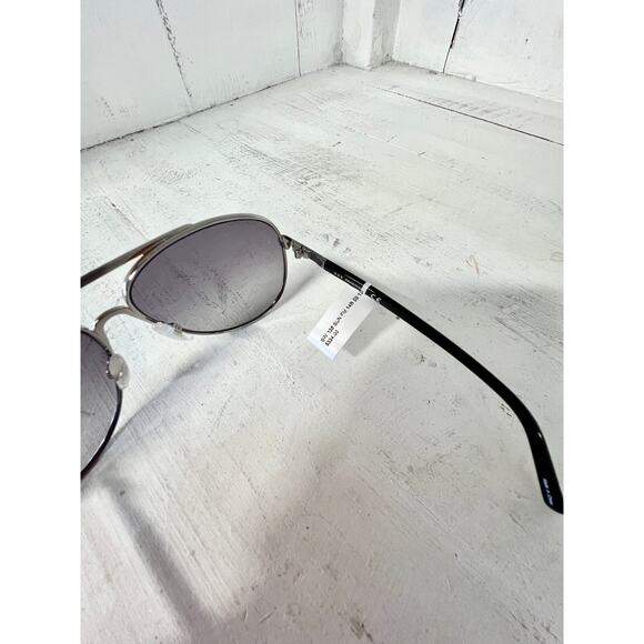 Swarovski SW 138 Gunmetal Frame Grey Gradient Lens Aviator Sunglasses - Picture 7 of 10